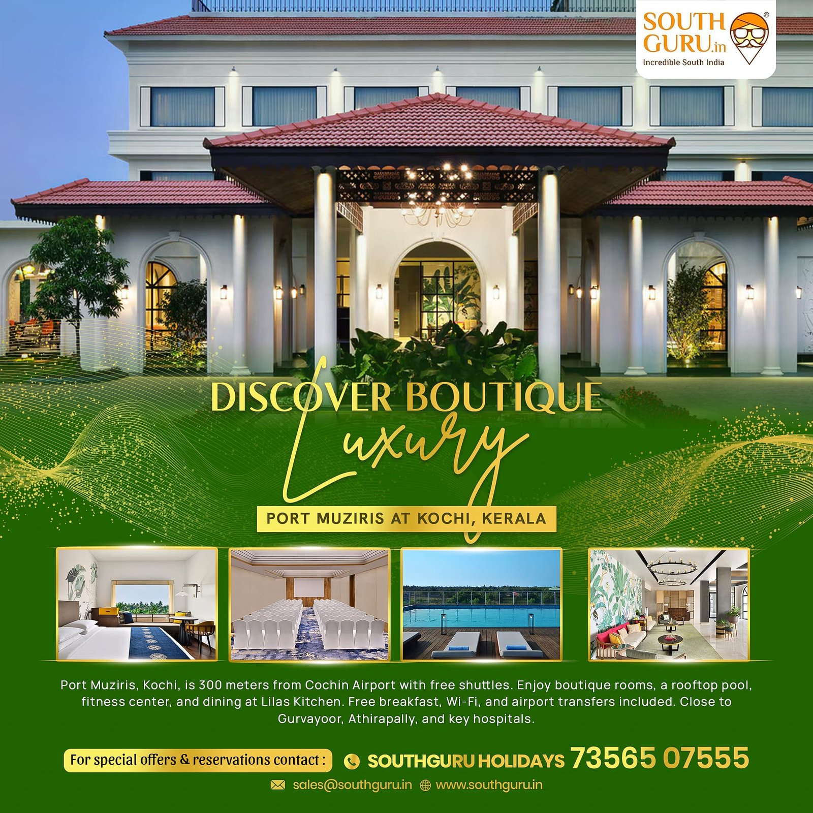 Boutique Luxury at Port Muziris-min