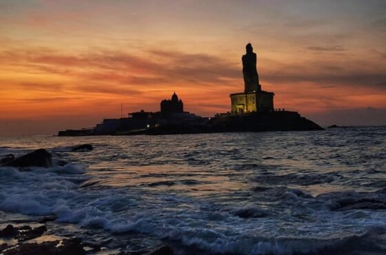 Trivandrum – Thirparappu Waterfalls – Kanyakumari: Spiritual and Scenic Journey